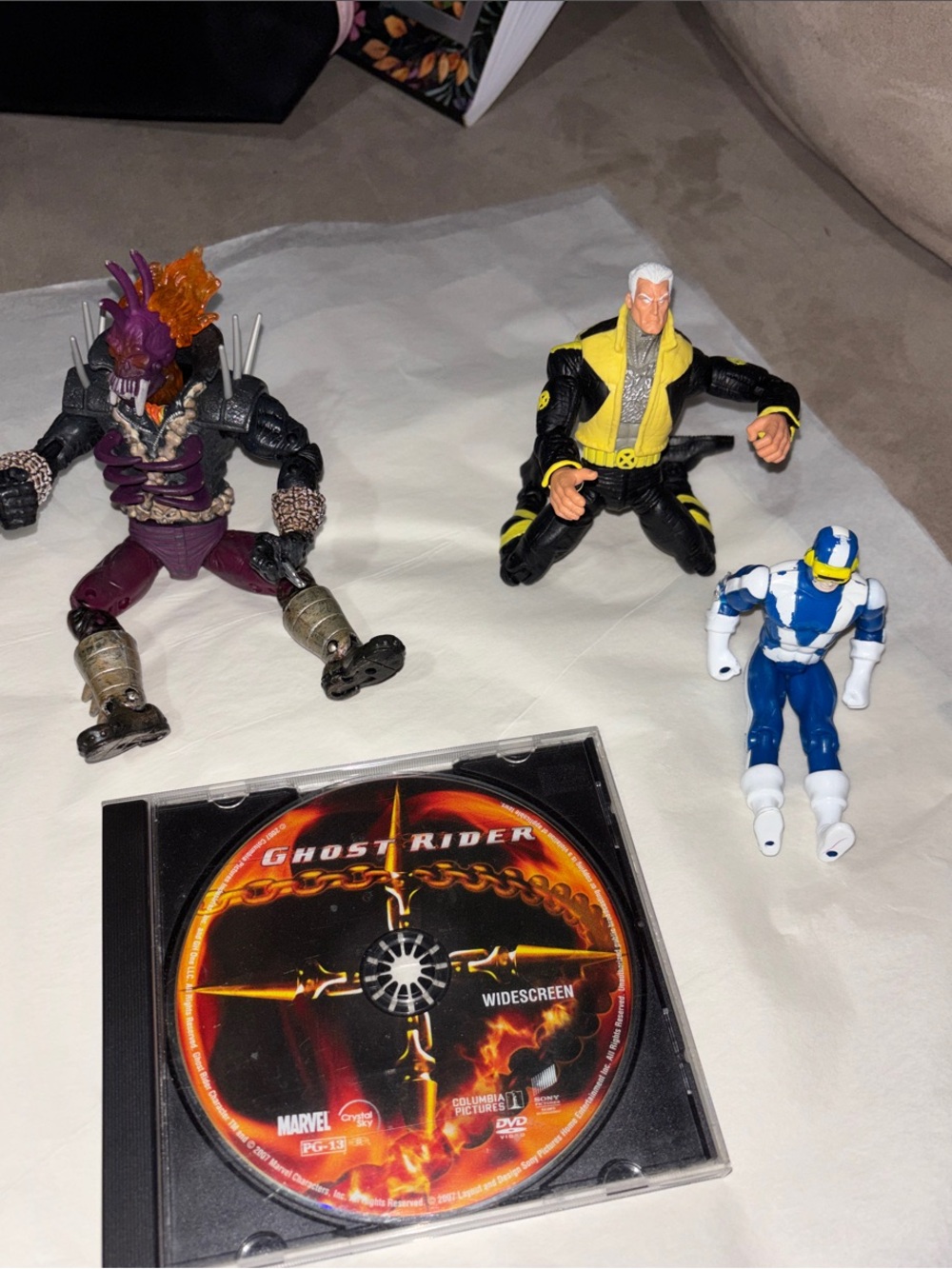 Marvel Action Figures w/ DVD